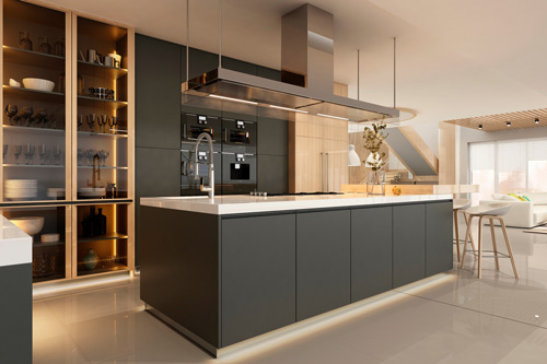 Exploring Bespoke Kitchens: Your Ultimate Guide There’s much more to designing a kitchen than making it look attractive. You kitchen needs to operate efficiently. With bespoke kitchen design, a designer needs to think about where you may put a hot pan of cooking after you take it out of the oven. 